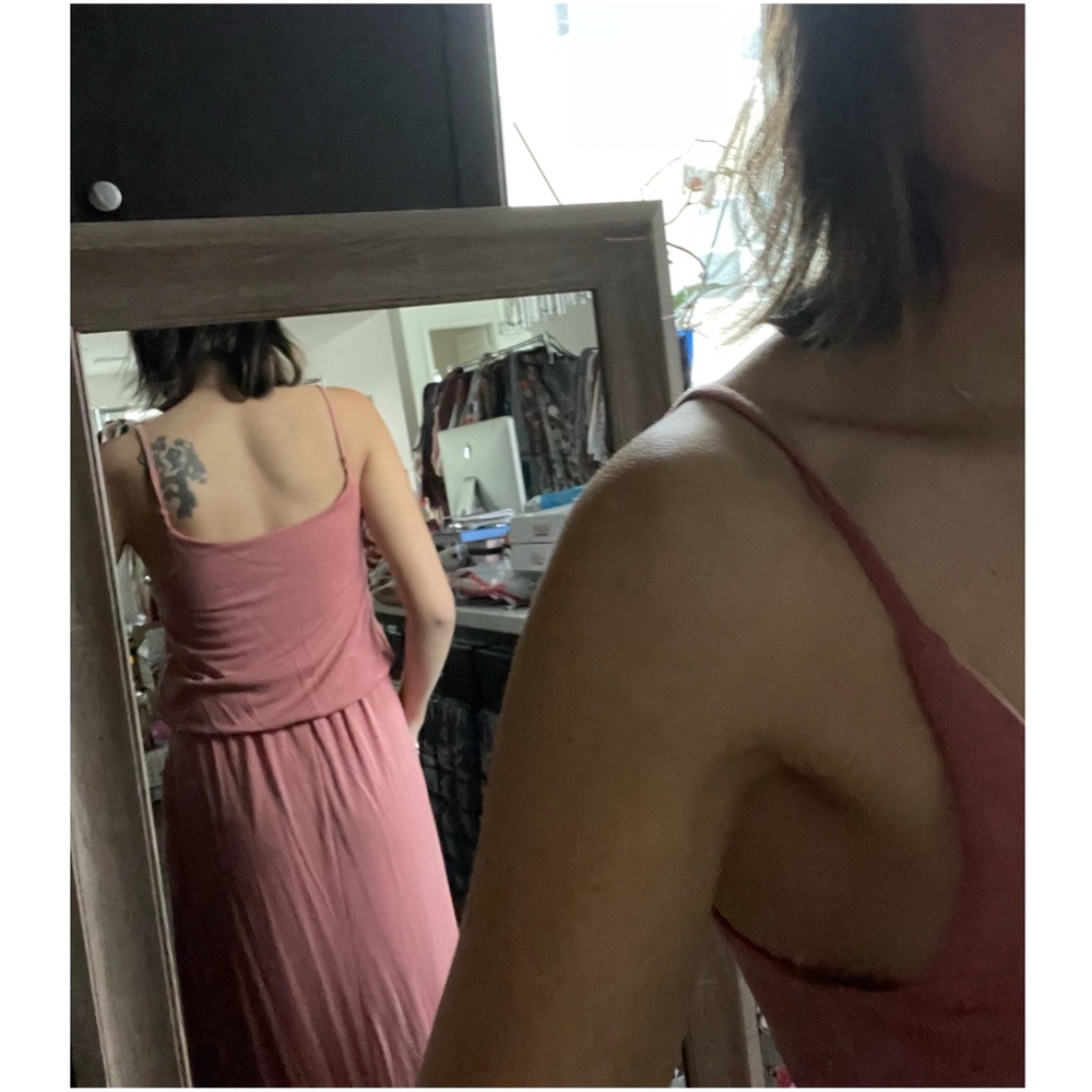 Boho Minimalist Cami Pocket Maxi Dress - Picture 5 of 14